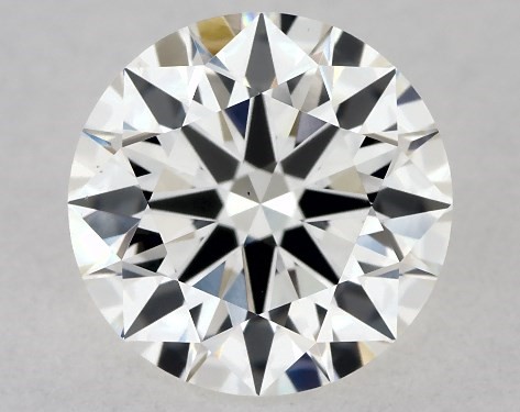  1.01 Carat H VS2 True Hearts Cut round diamond
