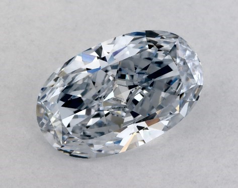 1.01 Carat Blue VS1  oval diamond