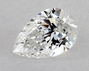 0.30 Carat F-VS1 Pear Shaped Diamond