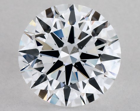 Lab-Created 1.50 Carat E SI1 Ideal Cut round diamond