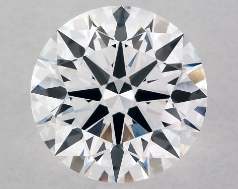 Lab-Created 3.08 Carat D-VVS2 Ideal Cut Round Diamond 2mm Comfort Fit Solitaire Engagement Ring (Six Prong)
