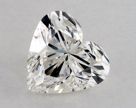  1.00 Carat I SI1  heart diamond