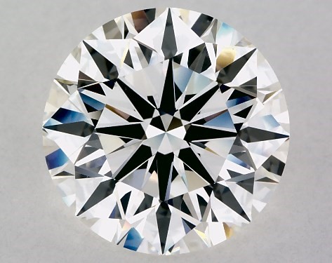 3.00 Carat H-VS1 Excellent Cut Round Diamond Presentation Solitaire (Six Prong)