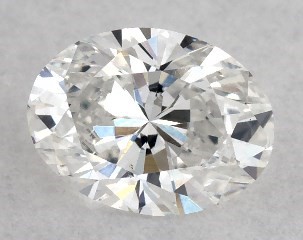 0.30 Carat E-SI1 Oval Cut Diamond