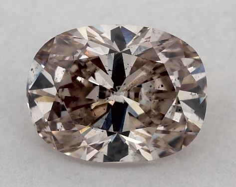  1.03 Carat Brown I1  cushion diamond