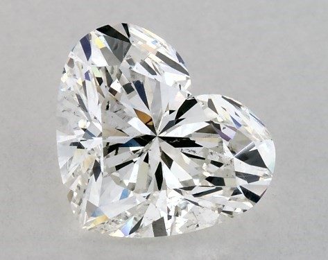  1.02 Carat H SI1  heart diamond