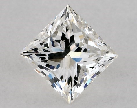  1.00 Carat I SI1 Very Good Cut princess diamond