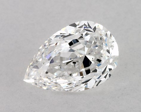  1.00 Carat E SI1  pear diamond