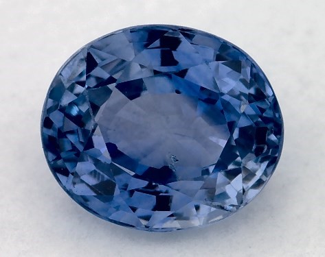  1.28 Carat Blue Sapphire   Oval gemstones