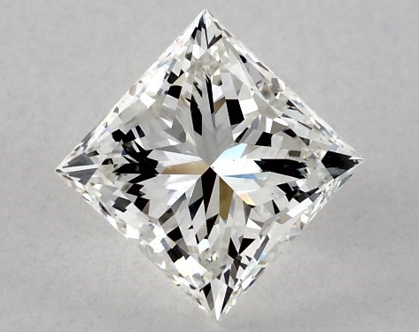  1.00 Carat I SI1 Ideal Cut princess diamond