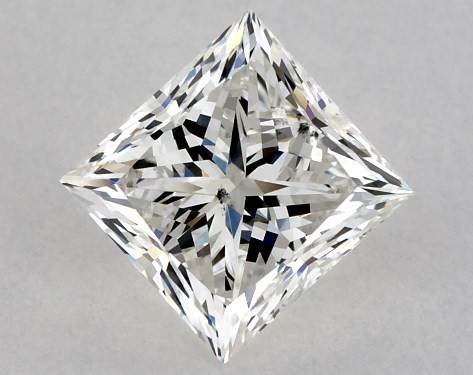  1.00 Carat I SI1 Very Good Cut princess diamond
