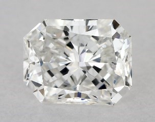 0.50 Carat F-SI1 Radiant Cut Diamond