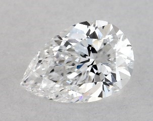 0.30 Carat D-VS2 Pear Shaped Diamond