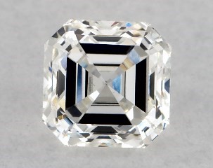 0.51 Carat G-VS2 Asscher Cut Diamond