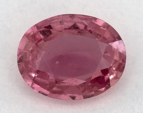  2.06 Carat Pink Sapphire   Oval gemstones