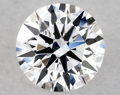 Lab-Created 0.75 Carat D SI1 Ideal Cut round diamond