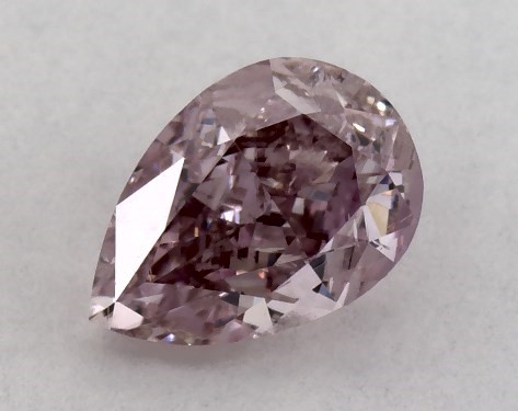  0.40 Carat Purple I1  pear diamond