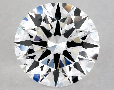 Lab-Created 1.06 Carat E SI1 Ideal Cut round diamond