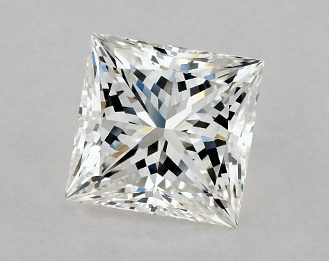 2.00 Carat I-VS1 Princess Cut Diamond 2mm Comfort Fit Solitaire Engagement Ring