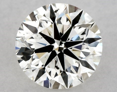  1.00 Carat H SI1 Very Good Cut round diamond