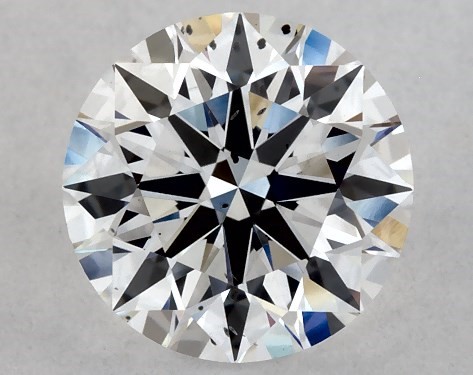 Lab-Created 1.05 Carat F SI1 Ideal Cut round diamond