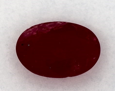  1.14 Carat Ruby   Oval gemstones