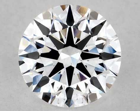 Lab-Created 1.06 Carat E SI1 Ideal Cut round diamond