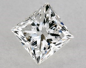 0.50 Carat F-SI1 Princess Cut Diamond