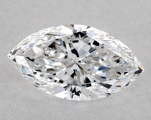 GIA 0.50 Carat D-SI1 Very Good Cut Marquise Diamond