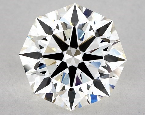 IGI 2.08 Carat F-VS2 Ideal Cut Octagon Lab-Grown Diamond