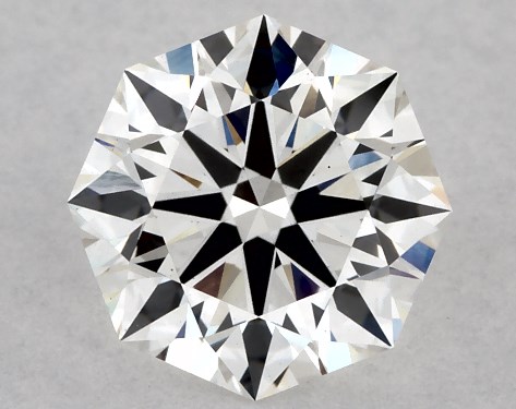 Lab-Created 1.15 Carat F VS1 Ideal Cut octagon diamond