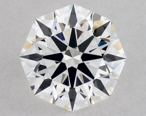 Lab-Created 1.01 Carat E VS1 Ideal Cut octagon diamond