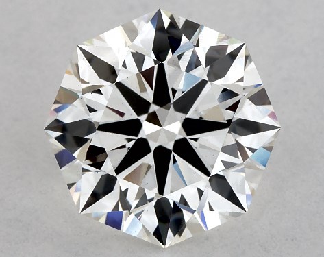 IGI 2.08 Carat F-VS1 Ideal Cut Octagon Lab-Grown Diamond
