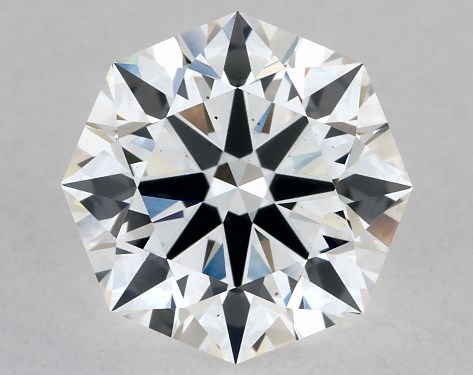 IGI 1.61 Carat E-VS1 True Hearts&lt;sup&gt;TM&lt;/sup&gt; Cut Octagon Lab-Grown Diamond