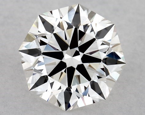 IGI 1.57 Carat F-VS1 True Hearts&lt;sup&gt;TM&lt;/sup&gt; Cut Octagon Lab-Grown Diamond