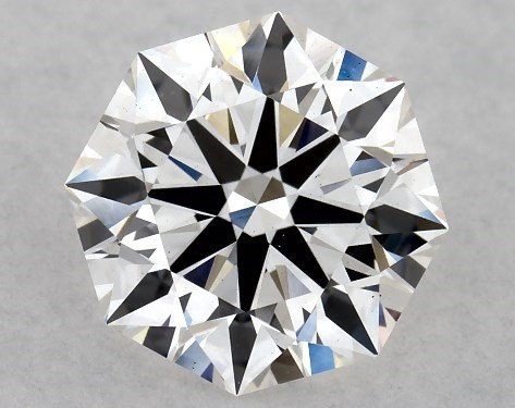 Lab-Created 1.08 Carat E VS1 Ideal Cut octagon diamond
