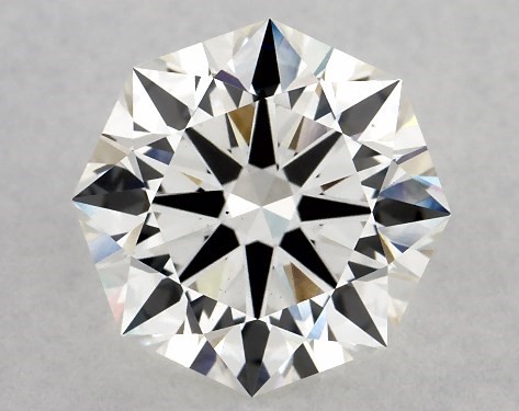 IGI 2.06 Carat F-VS1 Ideal Cut Octagon Lab-Grown Diamond