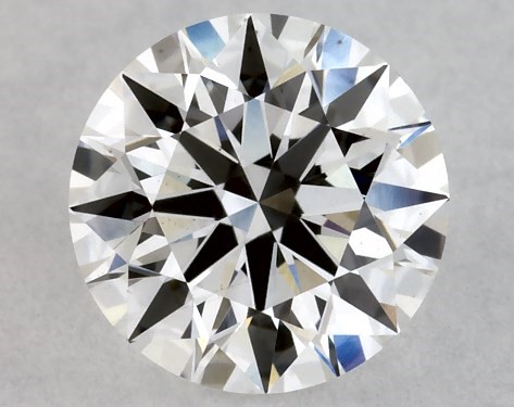 Lab-Created 0.75 Carat D VS2 Ideal Cut round diamond