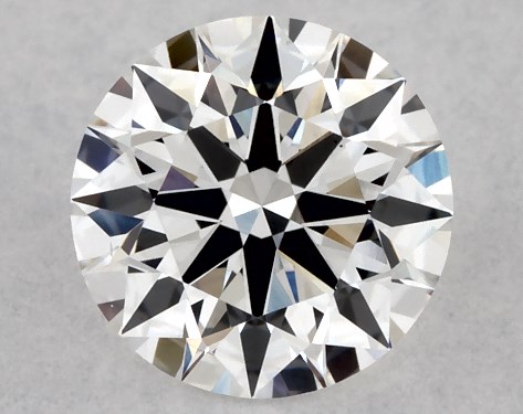 Lab-Created 0.75 Carat E VS2 Ideal Cut round diamond