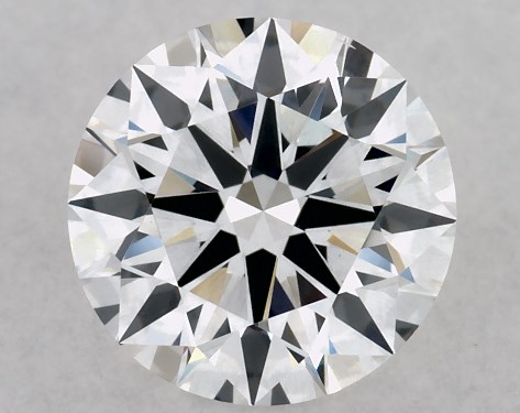 Lab-Created 1.08 Carat E SI1 Ideal Cut round diamond