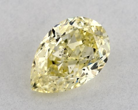  0.51 Carat Yellow SI2  pear diamond