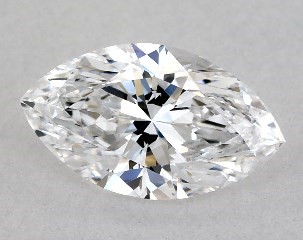 GIA 0.50 Carat D-VVS2 Good Cut Marquise Diamond