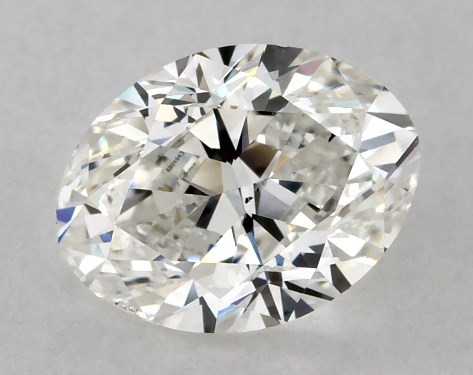  1.00 Carat H SI1  oval diamond