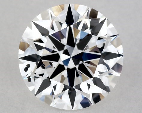 Lab-Created 1.04 Carat E SI1 Ideal Cut round diamond