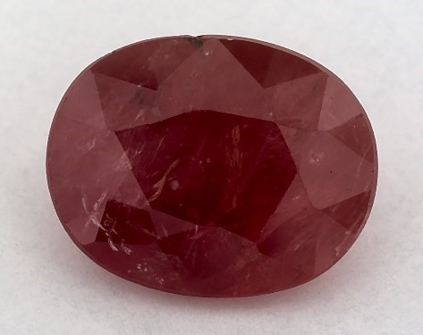  2.50 Carat Ruby   Oval gemstones