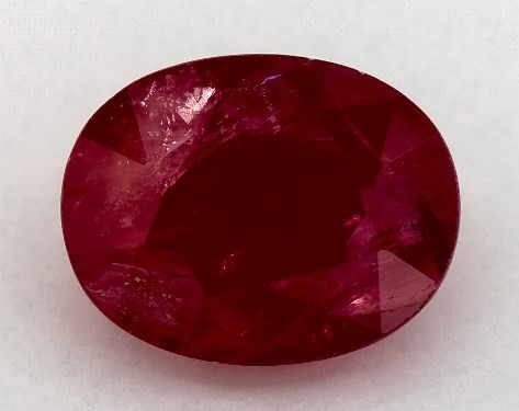  2.60 Carat Ruby   Oval gemstones