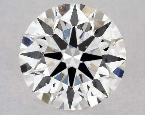  1.01 Carat H VS2 True Hearts Cut round diamond