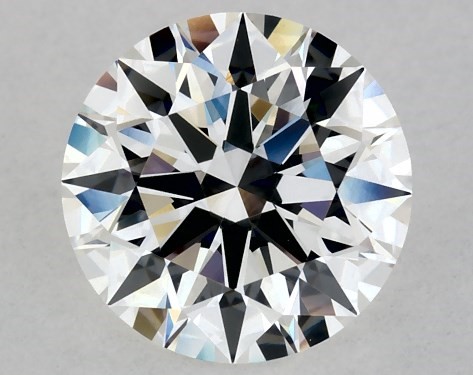 Lab-Created 1.34 Carat E-VVS2 Ideal Cut Round Diamond Petite Pavé Engagement Ring (Flush Fit)