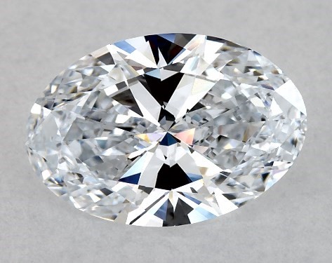 Lab-Created 1.90 Carat E-VVS1 Oval Cut Diamond Classic Split Shank Solitaire Diamond Engagement Ring