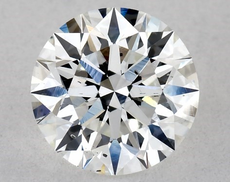 1.14 Carat F-SI1 Excellent Cut Round Diamond Bow-Tie Channel Set Diamond Engagement Ring